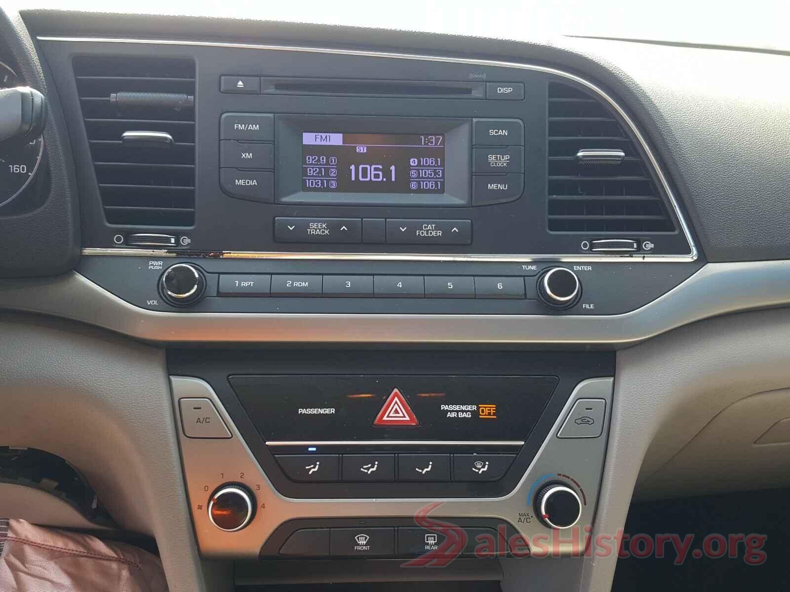 5NPD74LF3HH175393 2017 HYUNDAI ELANTRA