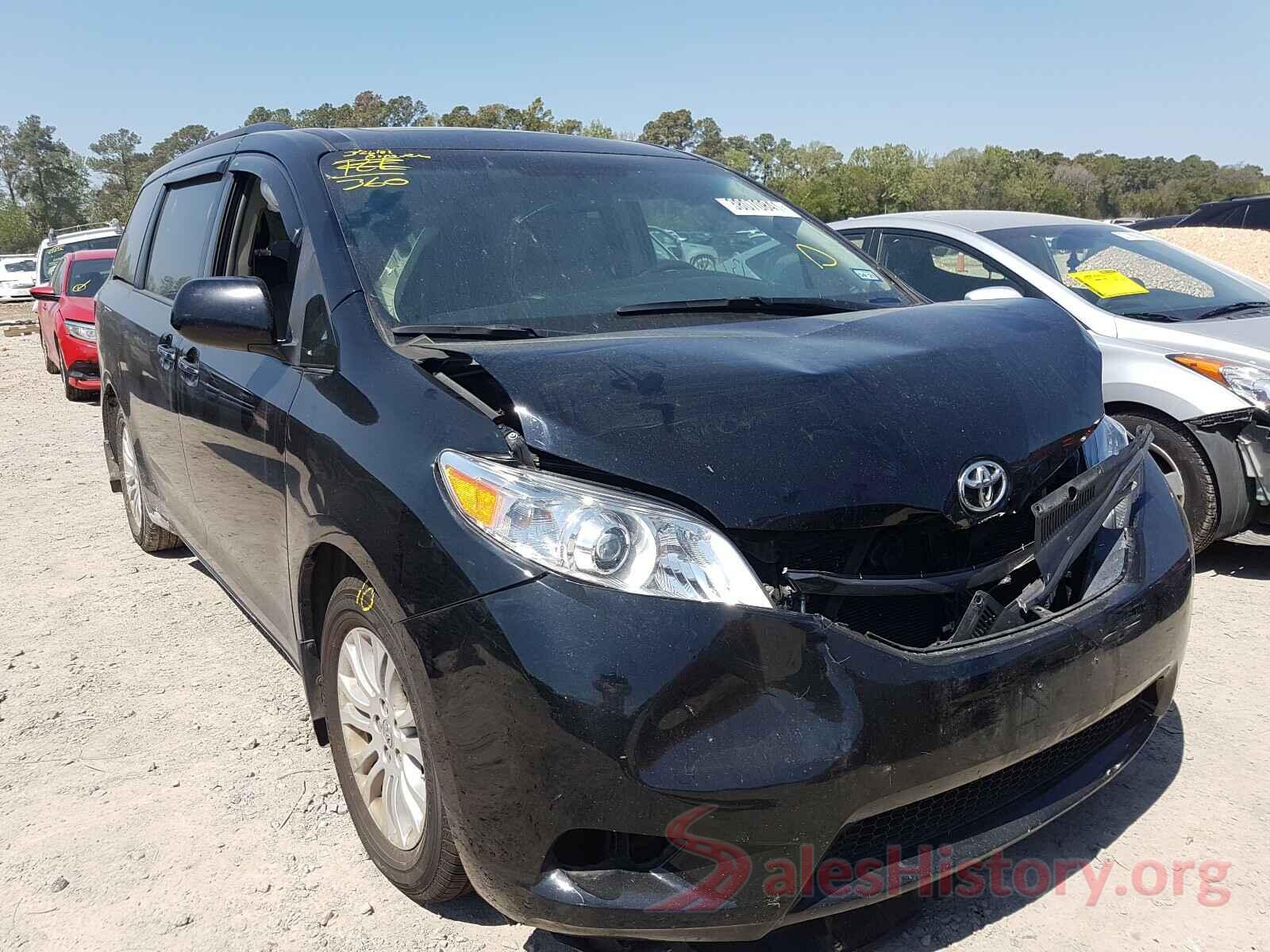 5TDYK3DC7GS731132 2016 TOYOTA SIENNA