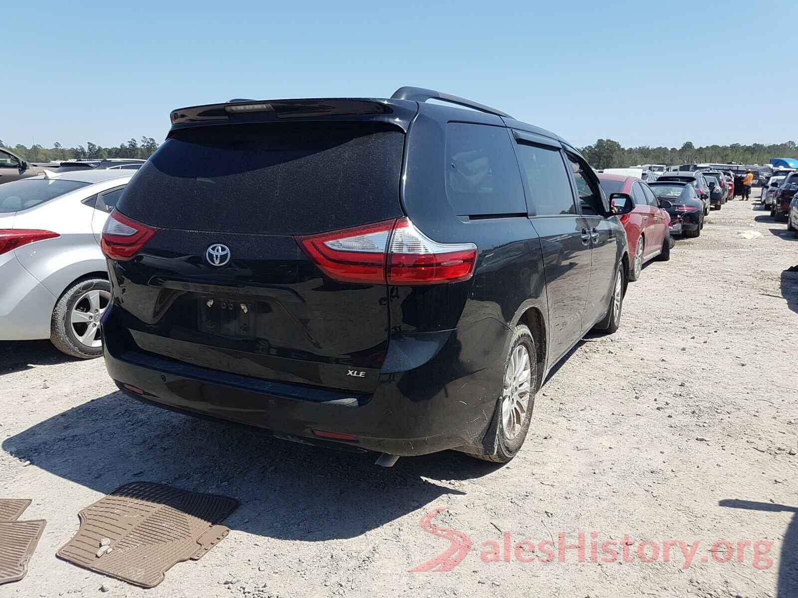 5TDYK3DC7GS731132 2016 TOYOTA SIENNA