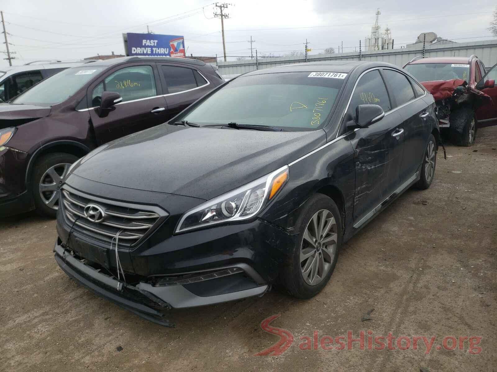 5NPE34AF2HH555361 2017 HYUNDAI SONATA