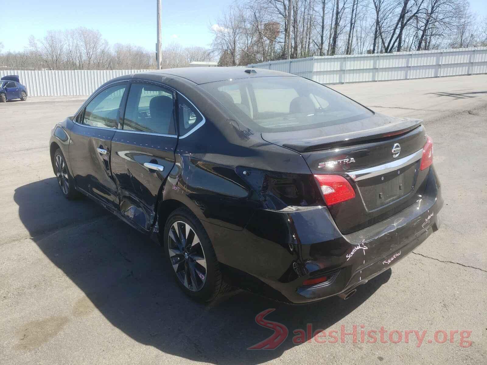 3N1AB7AP8KY271063 2019 NISSAN SENTRA