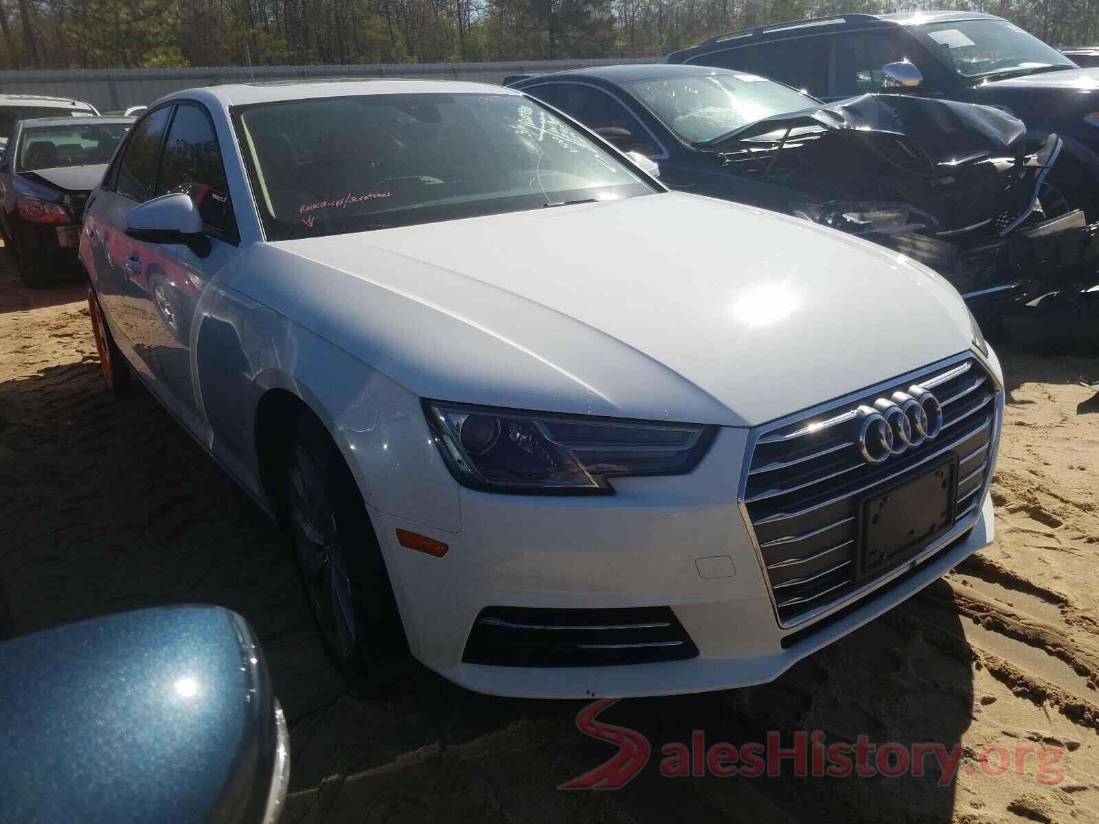 WAUGNAF42HN024764 2017 AUDI A4