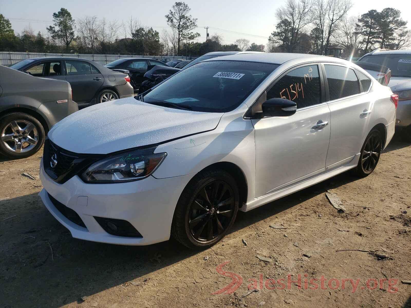 3N1AB7AP8JY281140 2018 NISSAN SENTRA