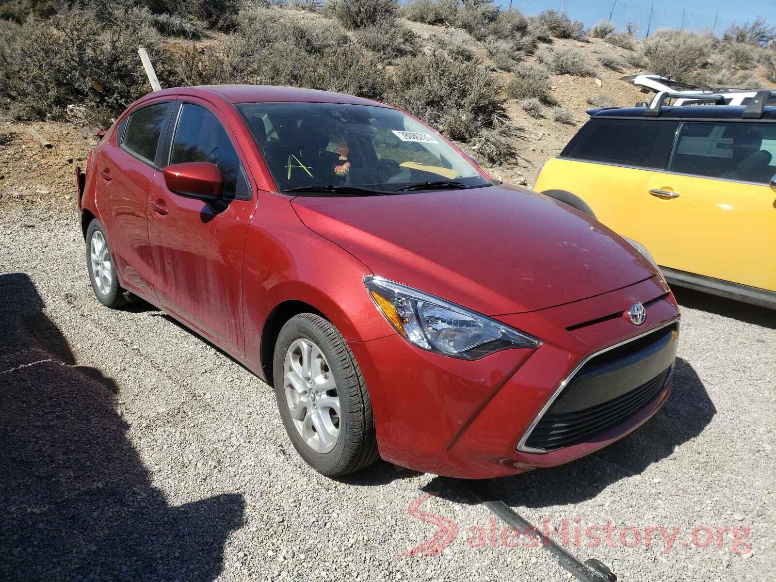 3MYDLBYV3HY159389 2017 TOYOTA YARIS