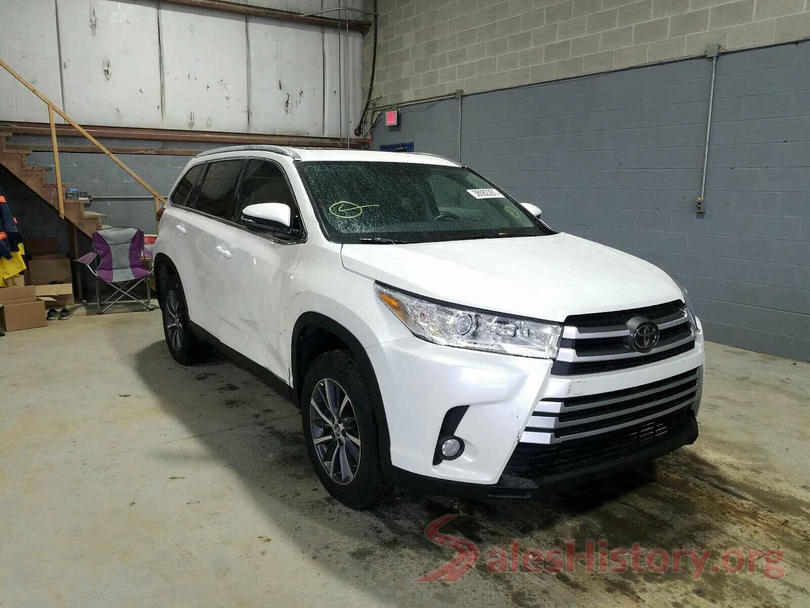 5TDJZRFH8KS577001 2019 TOYOTA HIGHLANDER