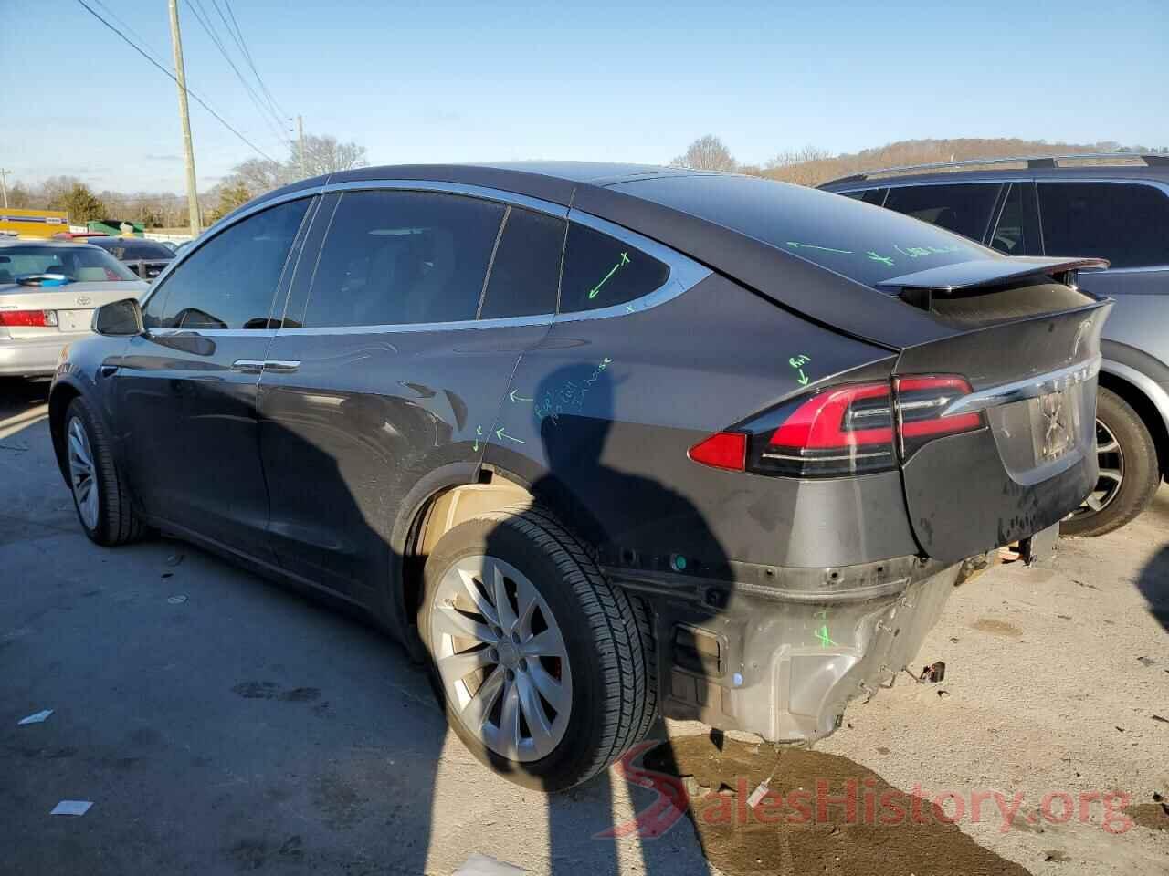 5YJXCBE4XKF202121 2019 TESLA MODEL X