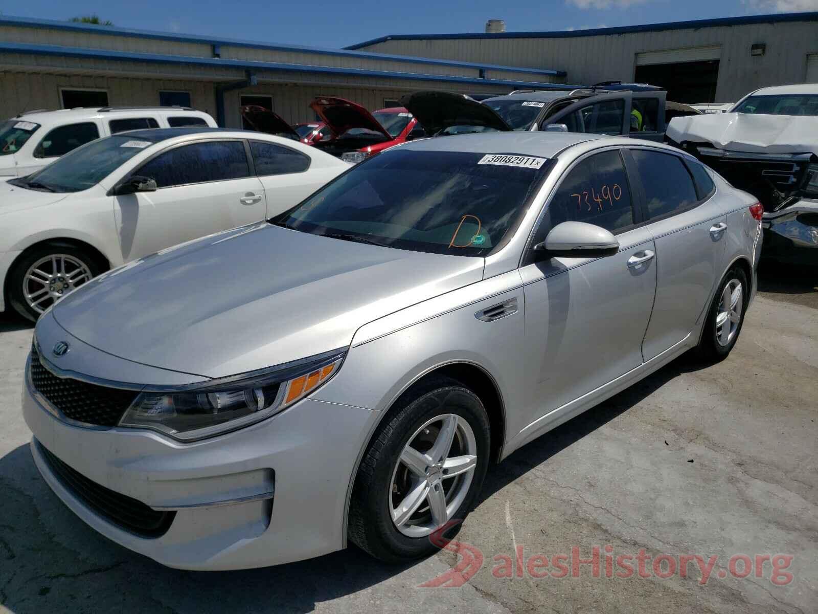 KNAGT4L36G5104134 2016 KIA OPTIMA