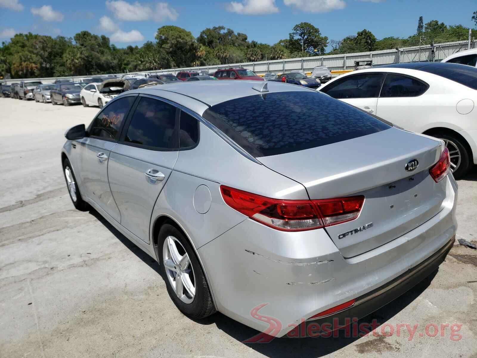 KNAGT4L36G5104134 2016 KIA OPTIMA