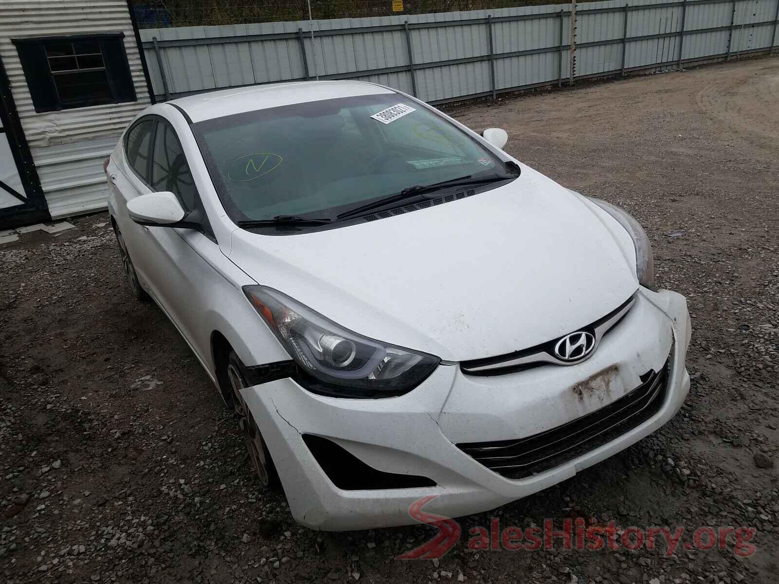 5NPDH4AE2GH780723 2016 HYUNDAI ELANTRA