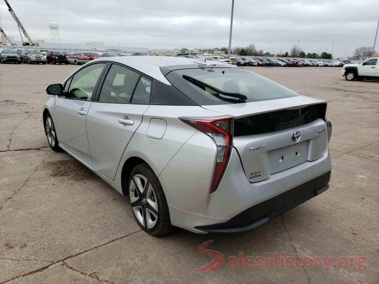 JTDKARFU7G3005368 2016 TOYOTA PRIUS