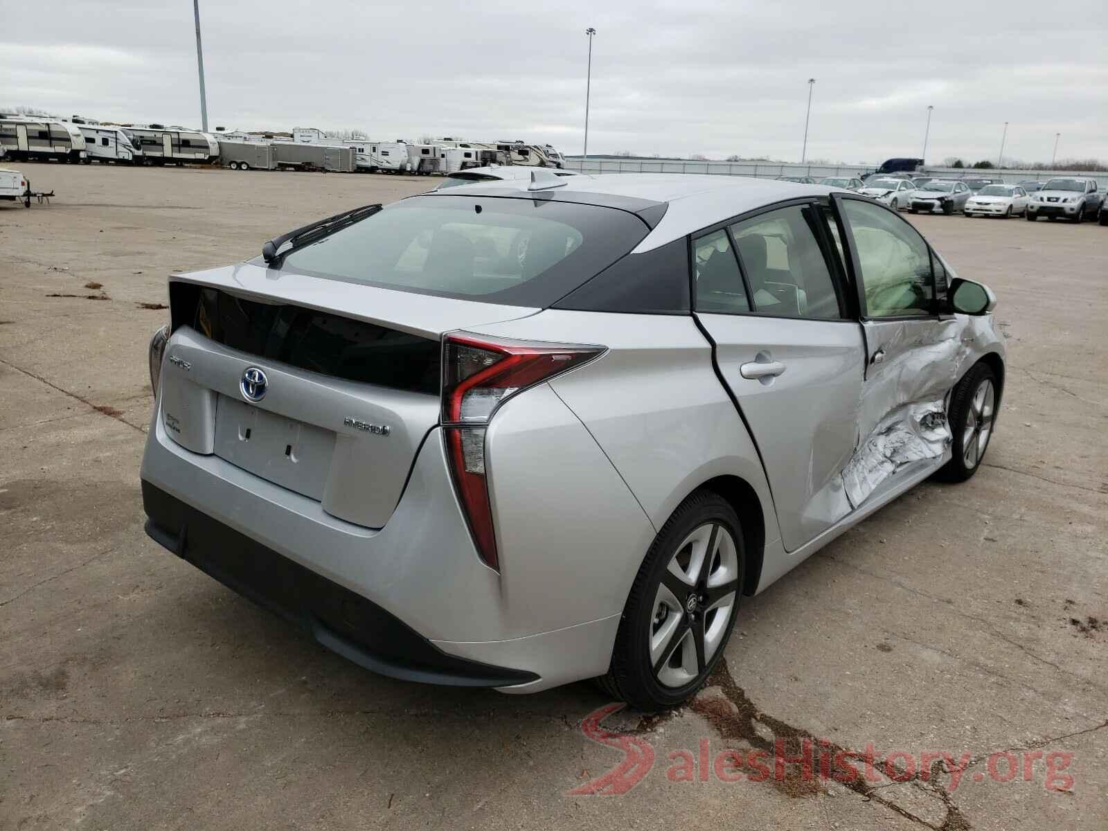 JTDKARFU7G3005368 2016 TOYOTA PRIUS