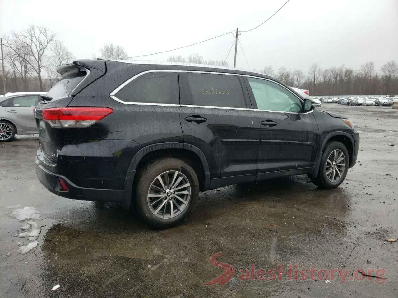 5TDJZRFH9KS734650 2019 TOYOTA HIGHLANDER