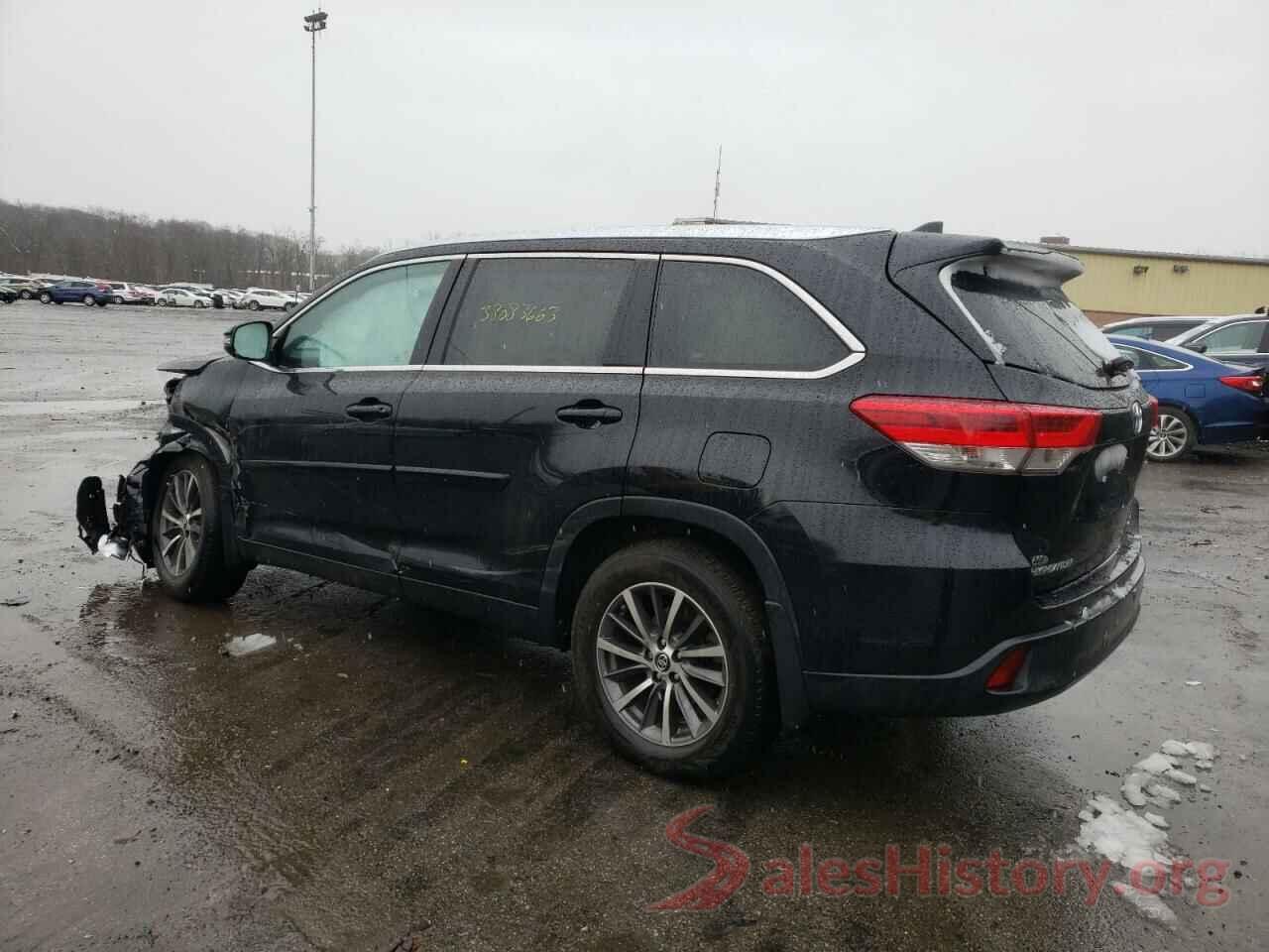 5TDJZRFH9KS734650 2019 TOYOTA HIGHLANDER