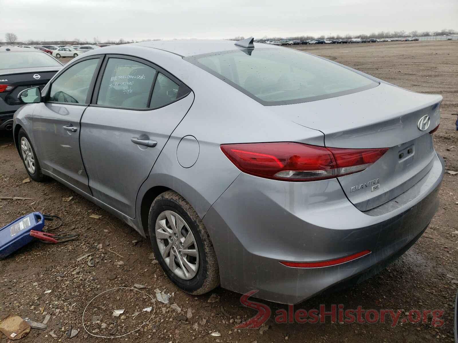 5NPD74LF8HH201650 2017 HYUNDAI ELANTRA