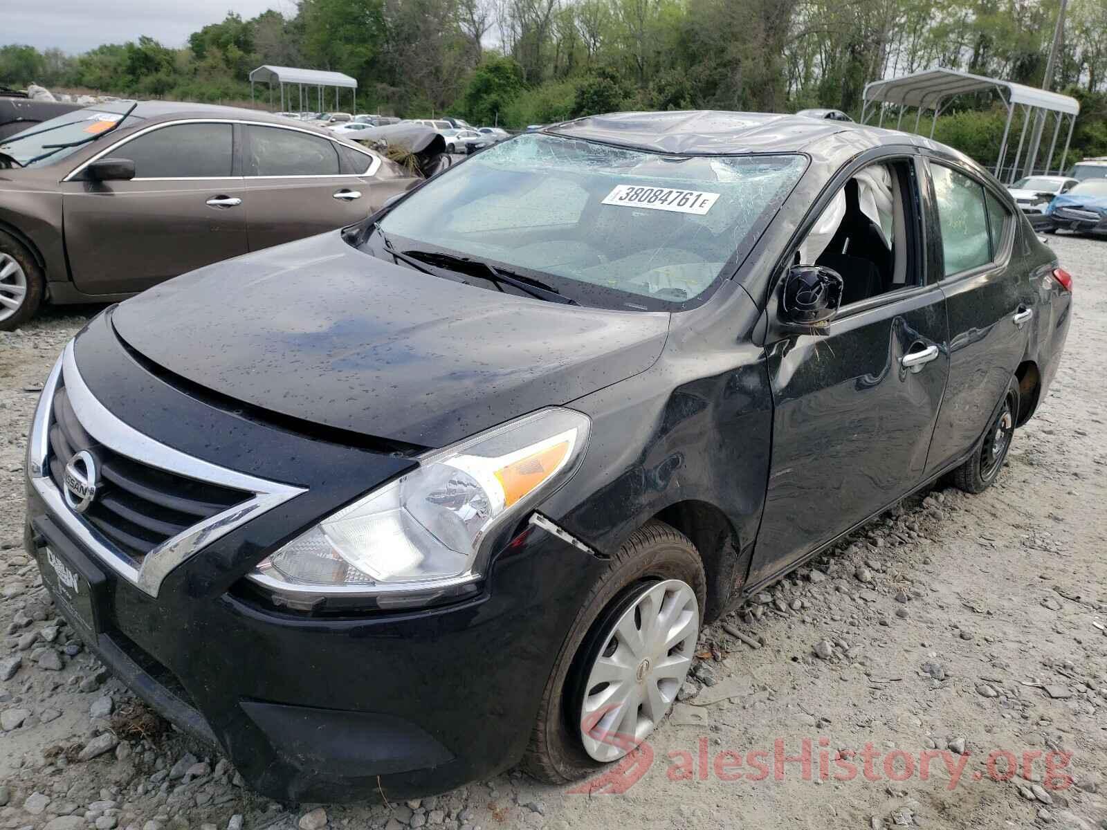 3N1CN7APXKL849015 2019 NISSAN VERSA