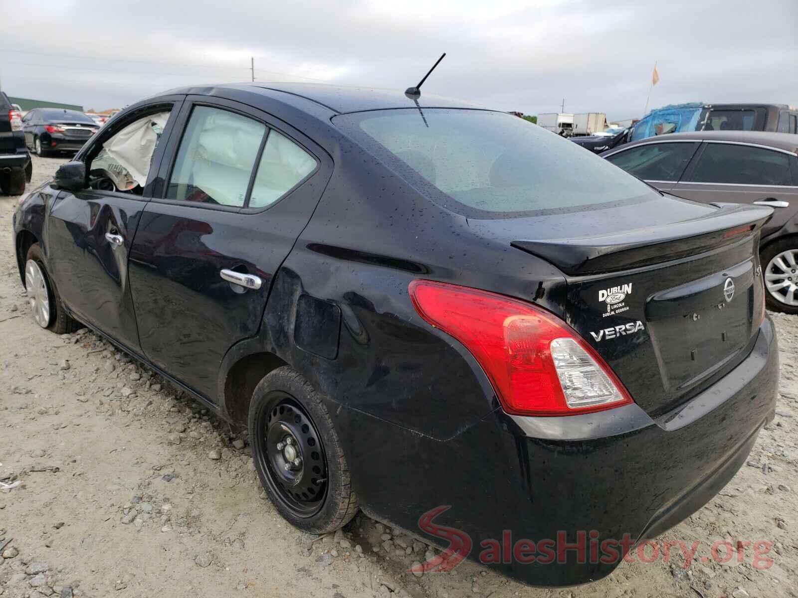 3N1CN7APXKL849015 2019 NISSAN VERSA