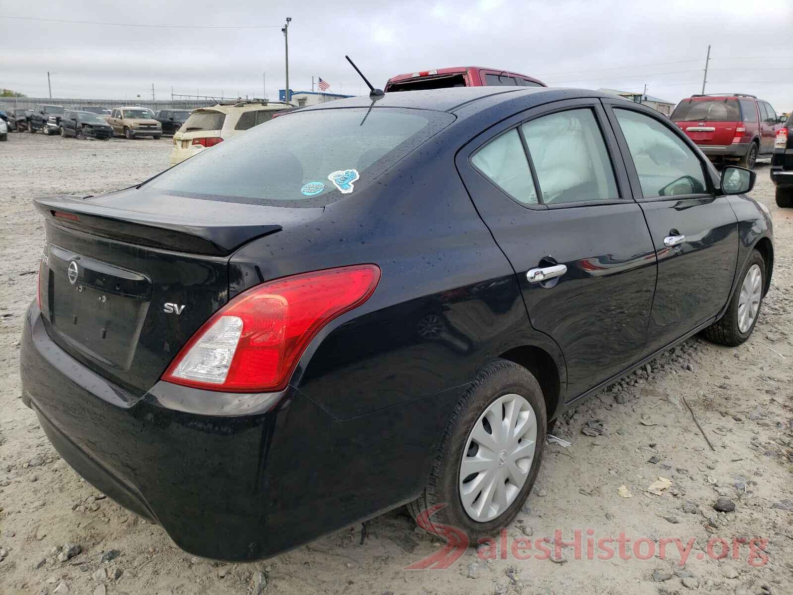 3N1CN7APXKL849015 2019 NISSAN VERSA