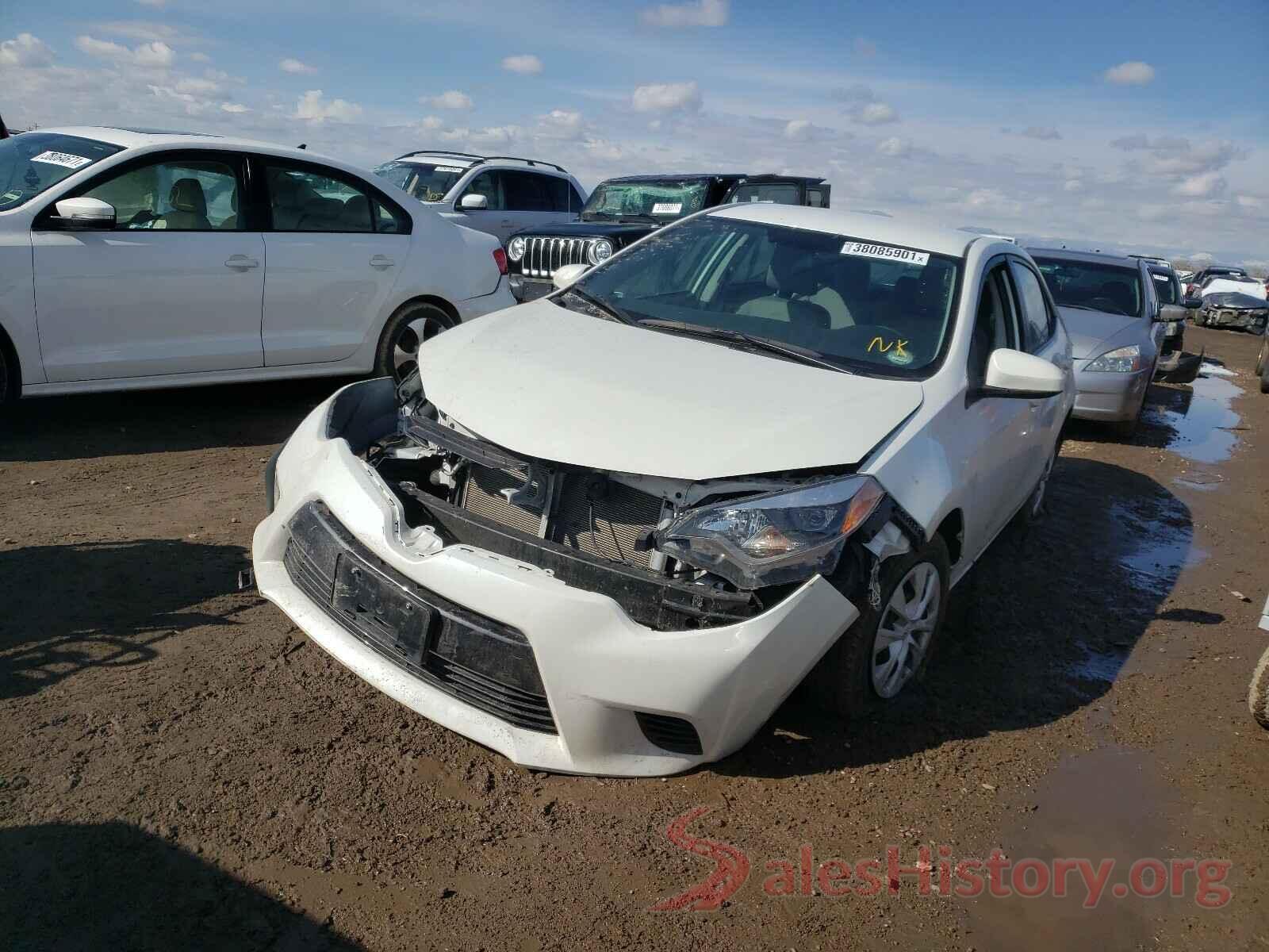 5YFBPRHEXGP474692 2016 TOYOTA COROLLA