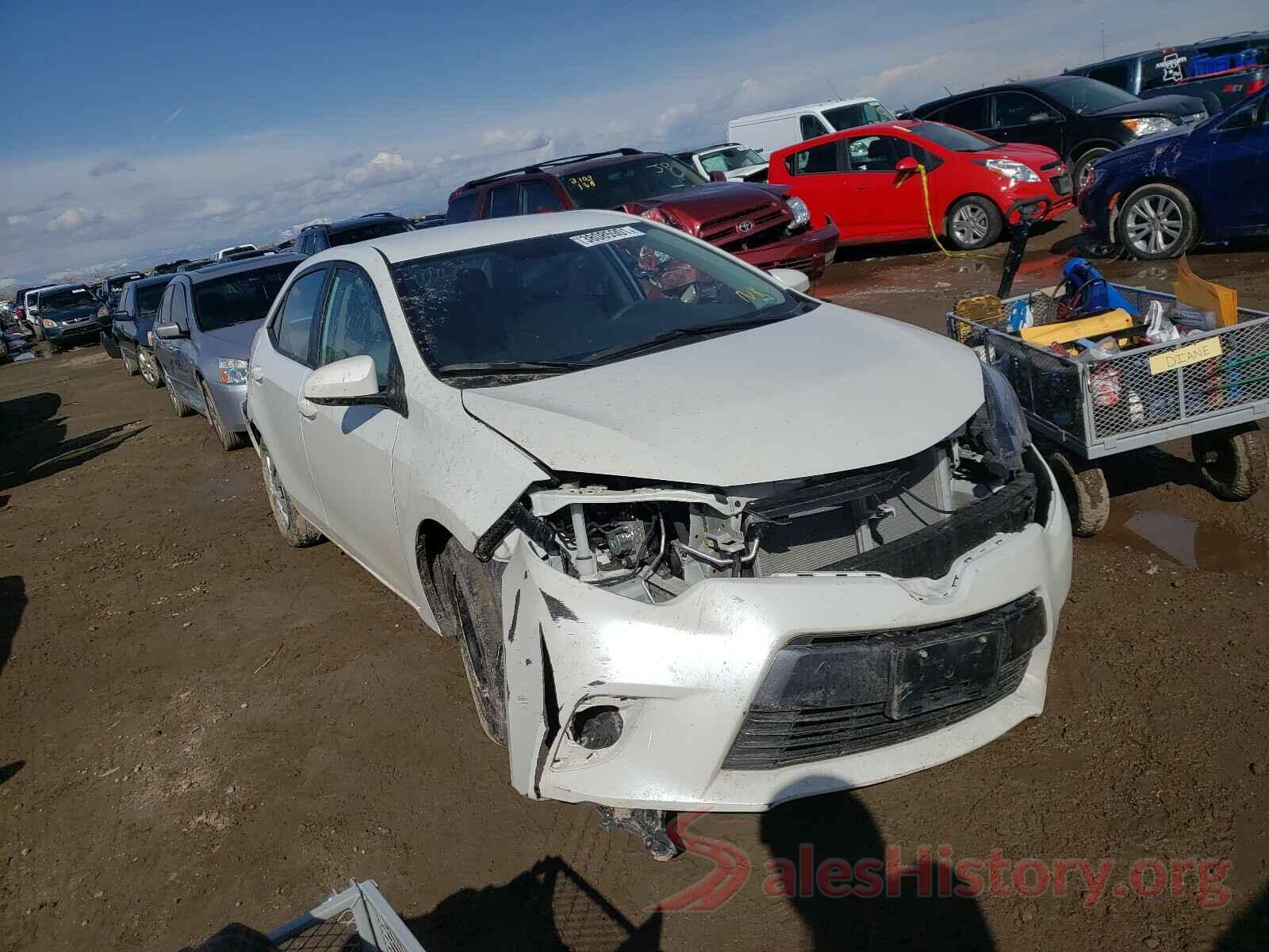 5YFBPRHEXGP474692 2016 TOYOTA COROLLA