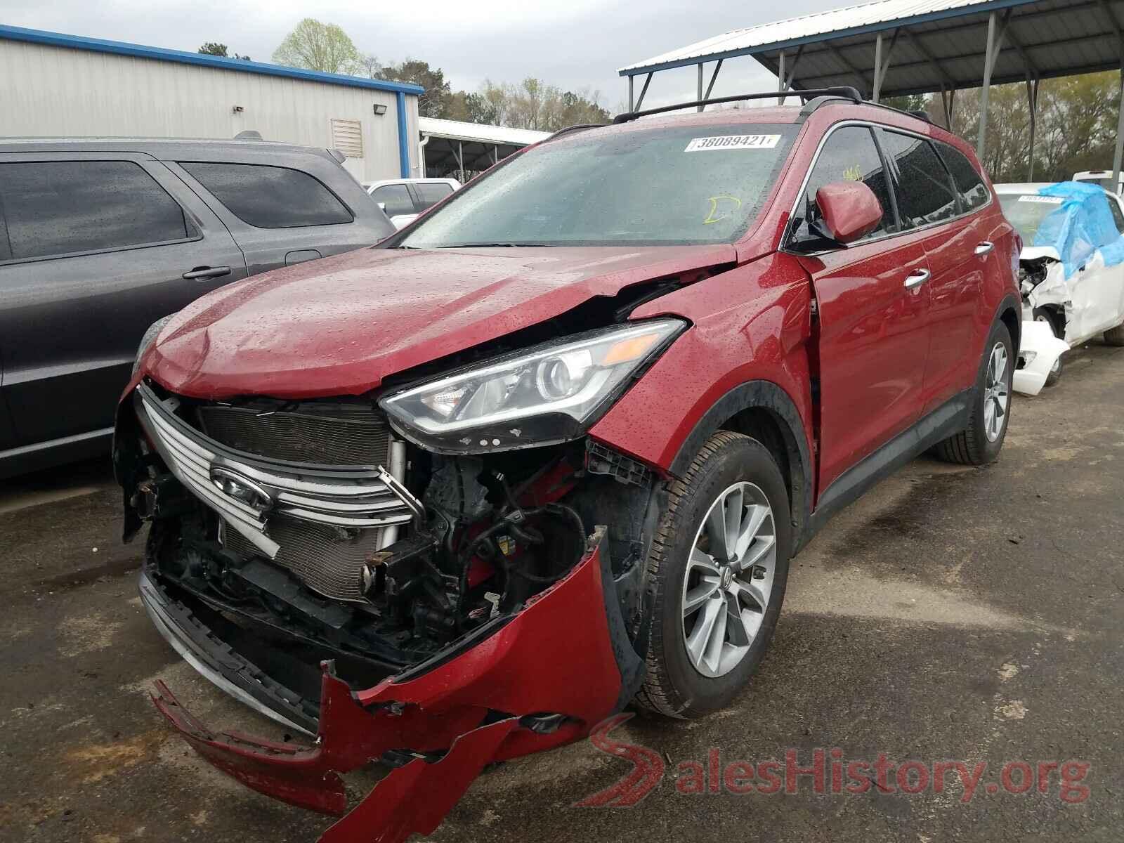 KM8SM4HF4HU243484 2017 HYUNDAI SANTA FE