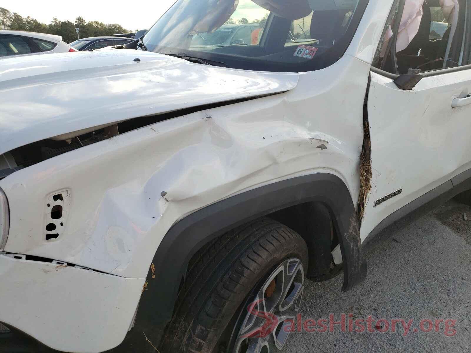 ZACCJBDBXHPG56116 2017 JEEP RENEGADE