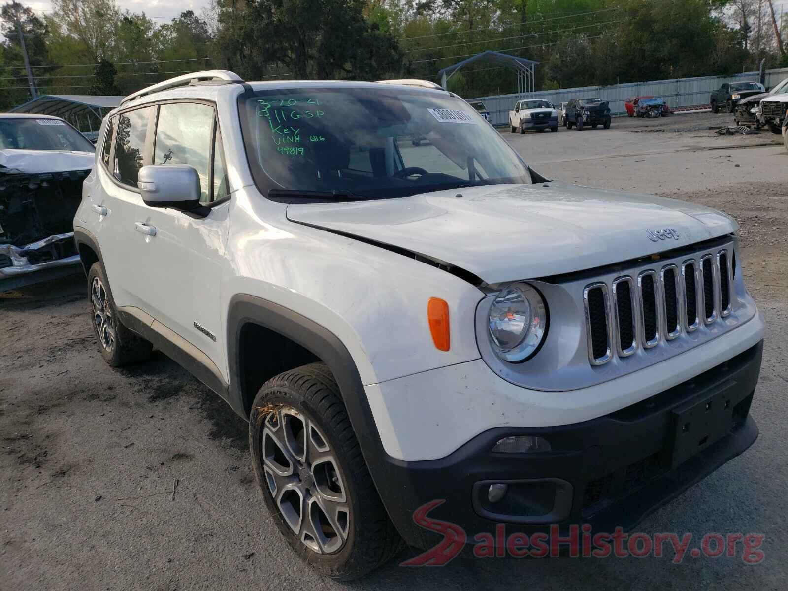 ZACCJBDBXHPG56116 2017 JEEP RENEGADE