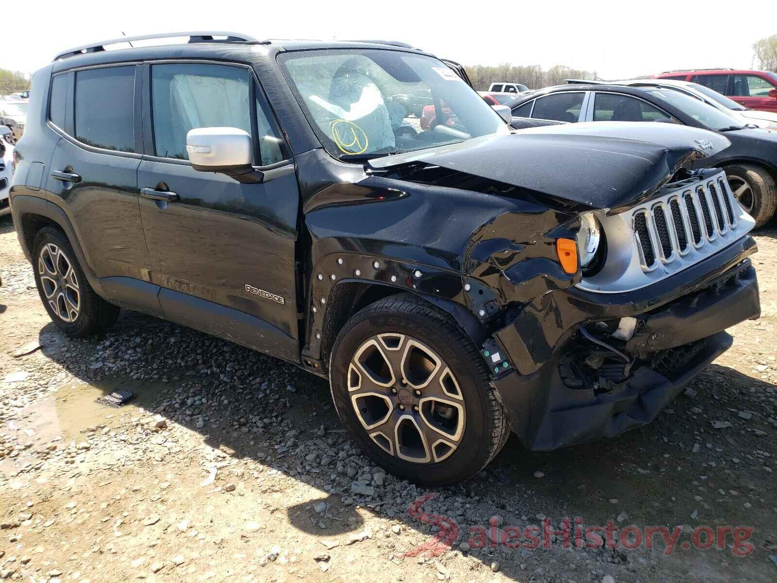 ZACCJADT8GPC66195 2016 JEEP RENEGADE