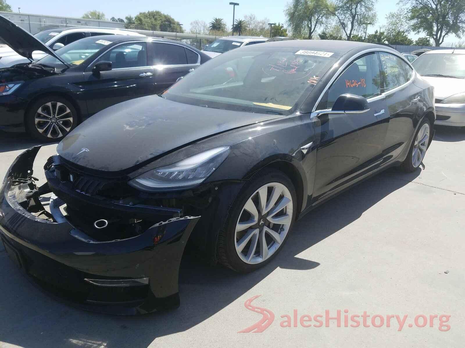 5YJ3E1EB9JF090363 2018 TESLA MODEL 3