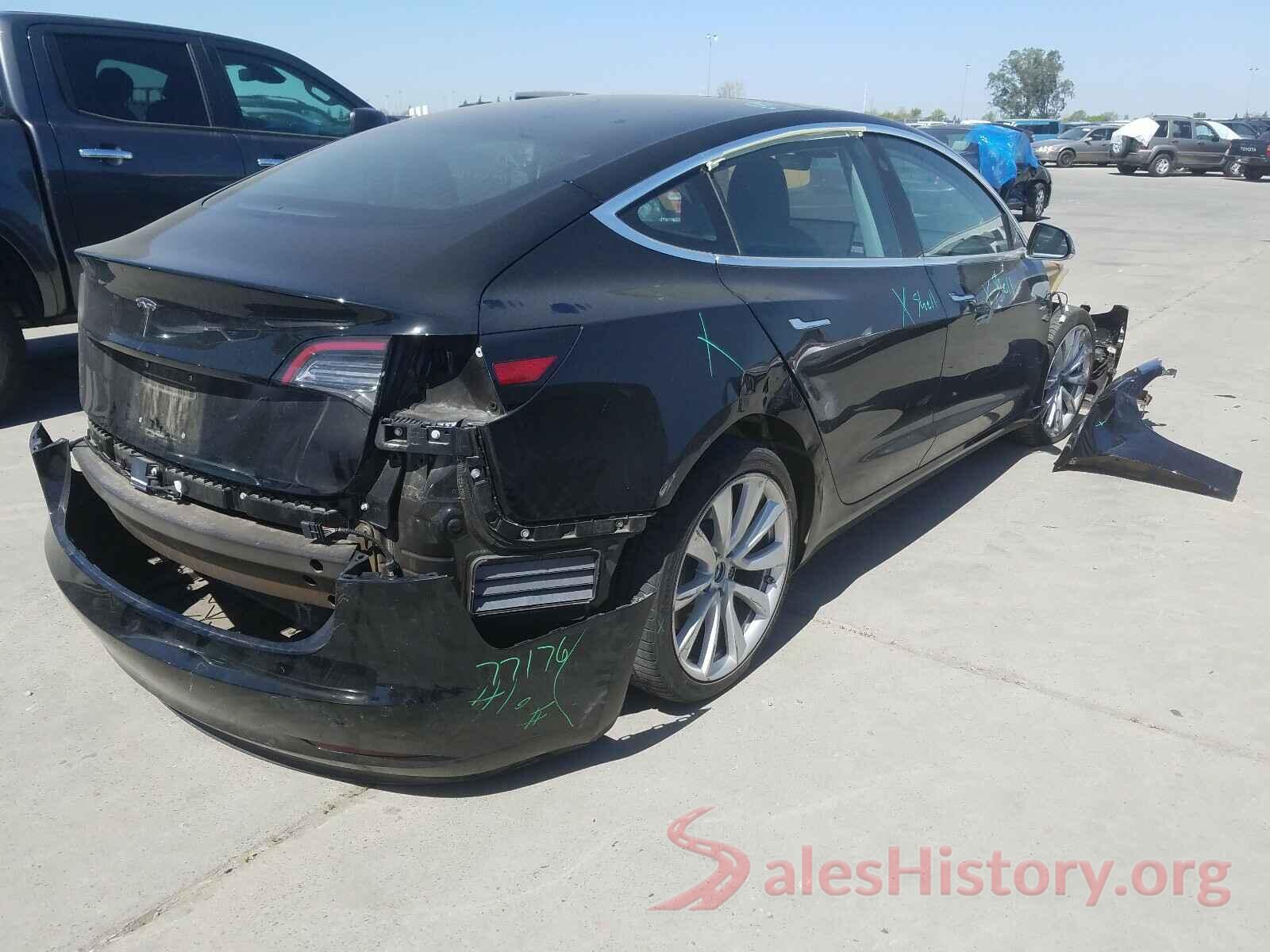 5YJ3E1EB9JF090363 2018 TESLA MODEL 3