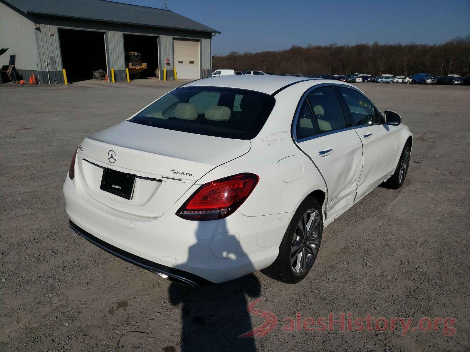 WDDWF8EB4LR540135 2020 MERCEDES-BENZ C CLASS