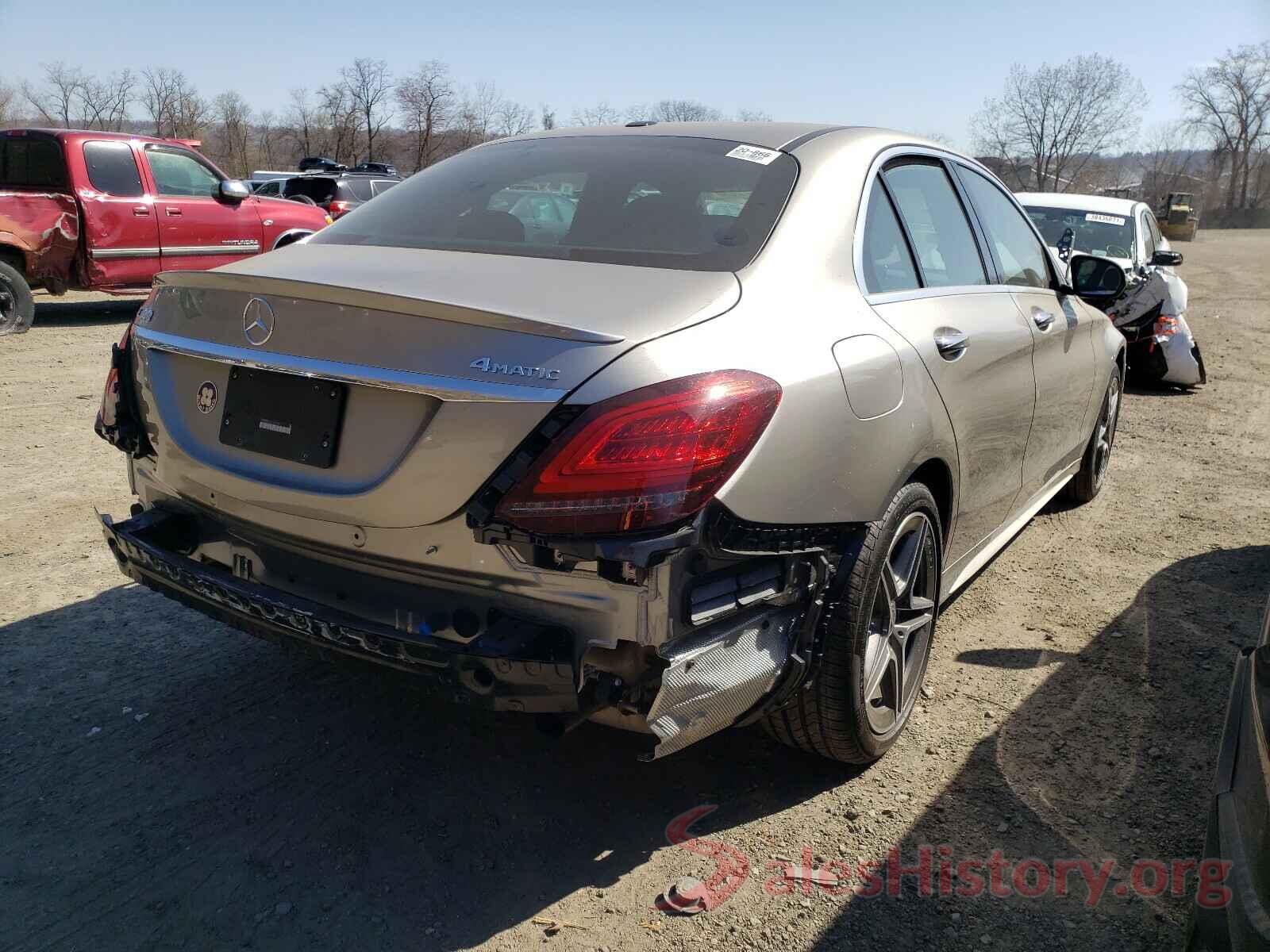 55SWF8EB9LU325493 2020 MERCEDES-BENZ C CLASS