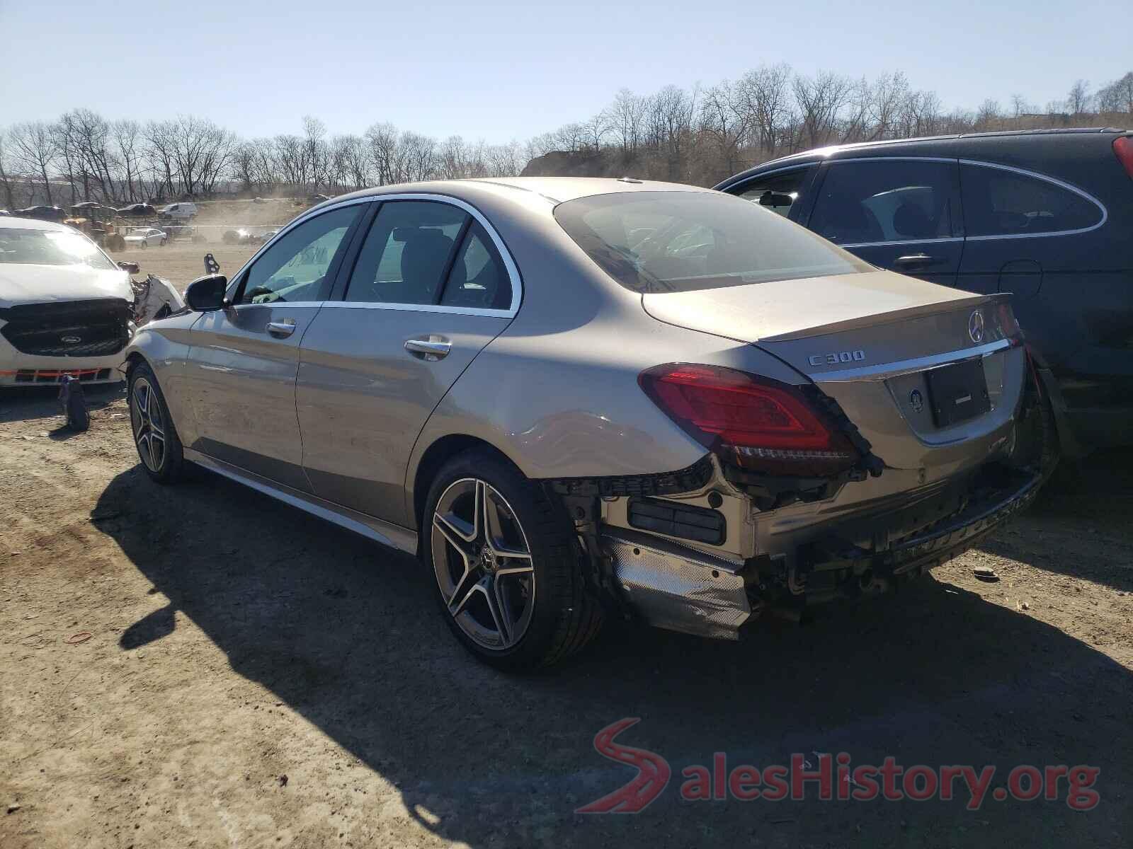 55SWF8EB9LU325493 2020 MERCEDES-BENZ C CLASS