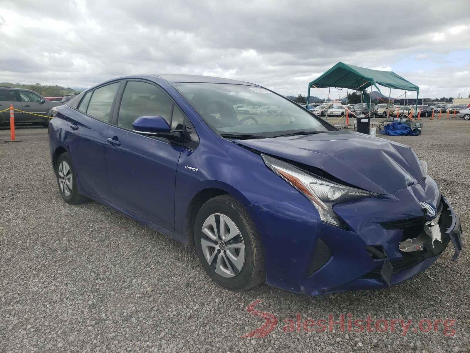 JTDKARFU9G3522686 2016 TOYOTA PRIUS