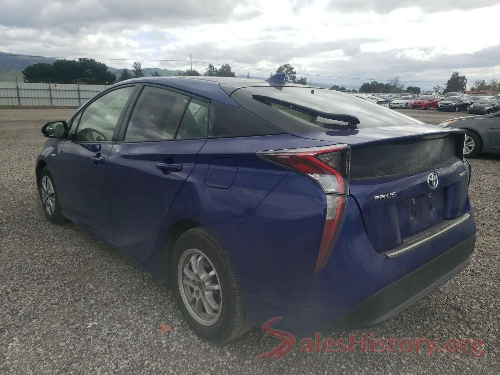 JTDKARFU9G3522686 2016 TOYOTA PRIUS