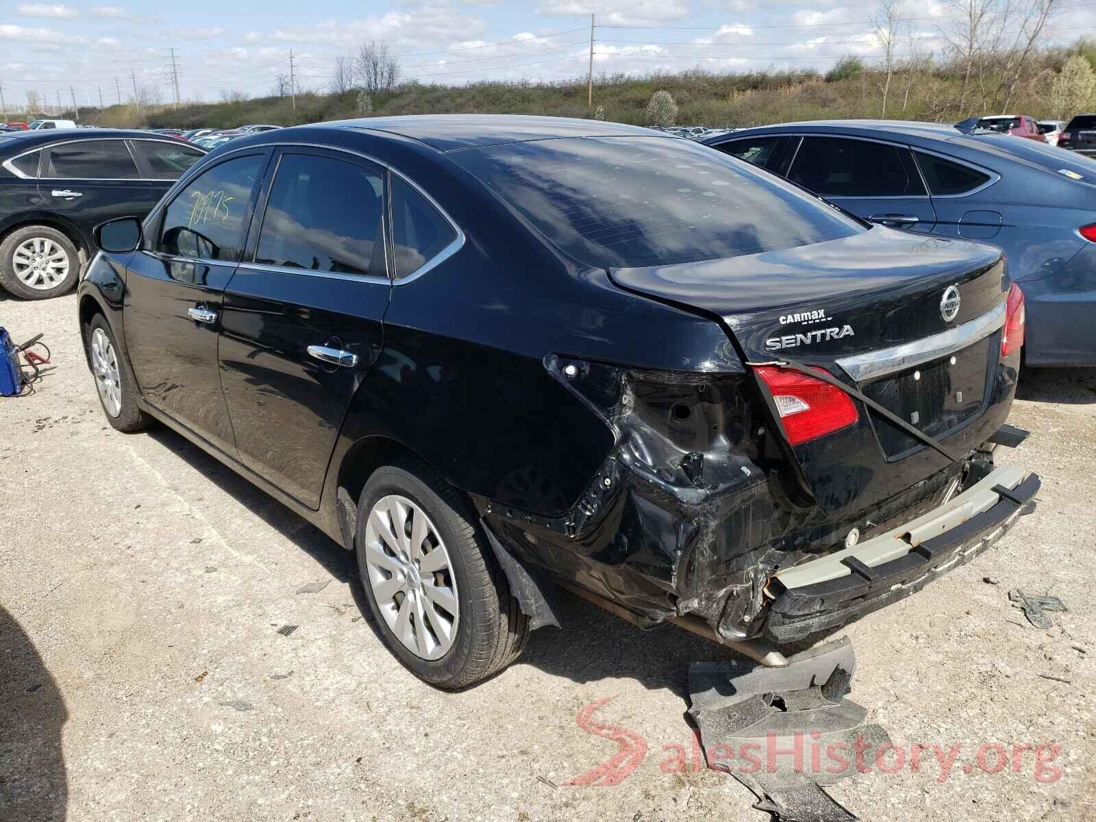 3N1AB7AP2HY267793 2017 NISSAN SENTRA