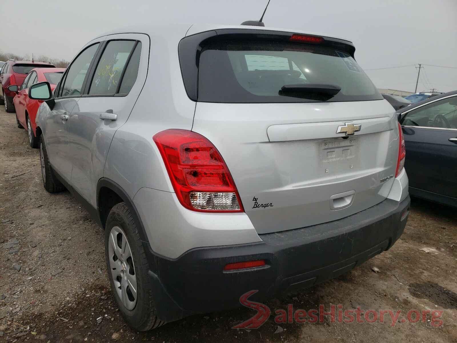 KL7CJKSB5GB653486 2016 CHEVROLET TRAX