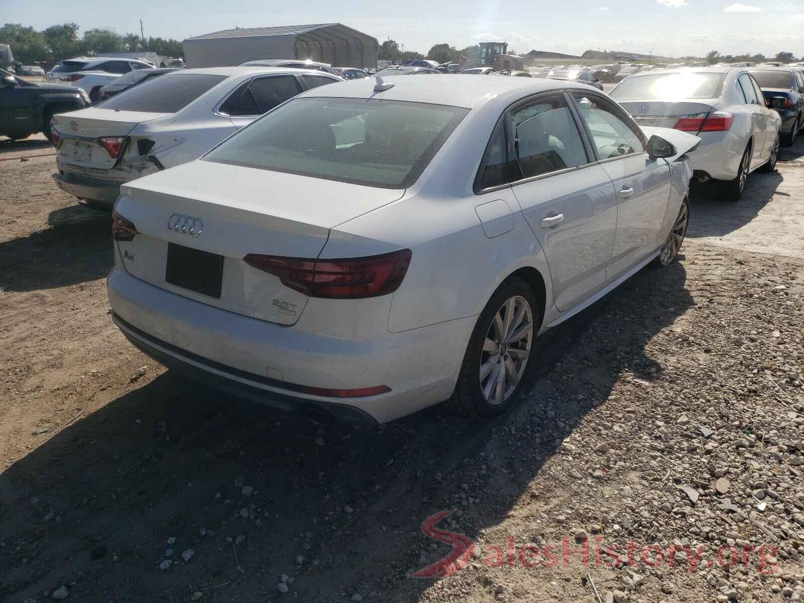 WAUKMAF44JA198863 2018 AUDI A4