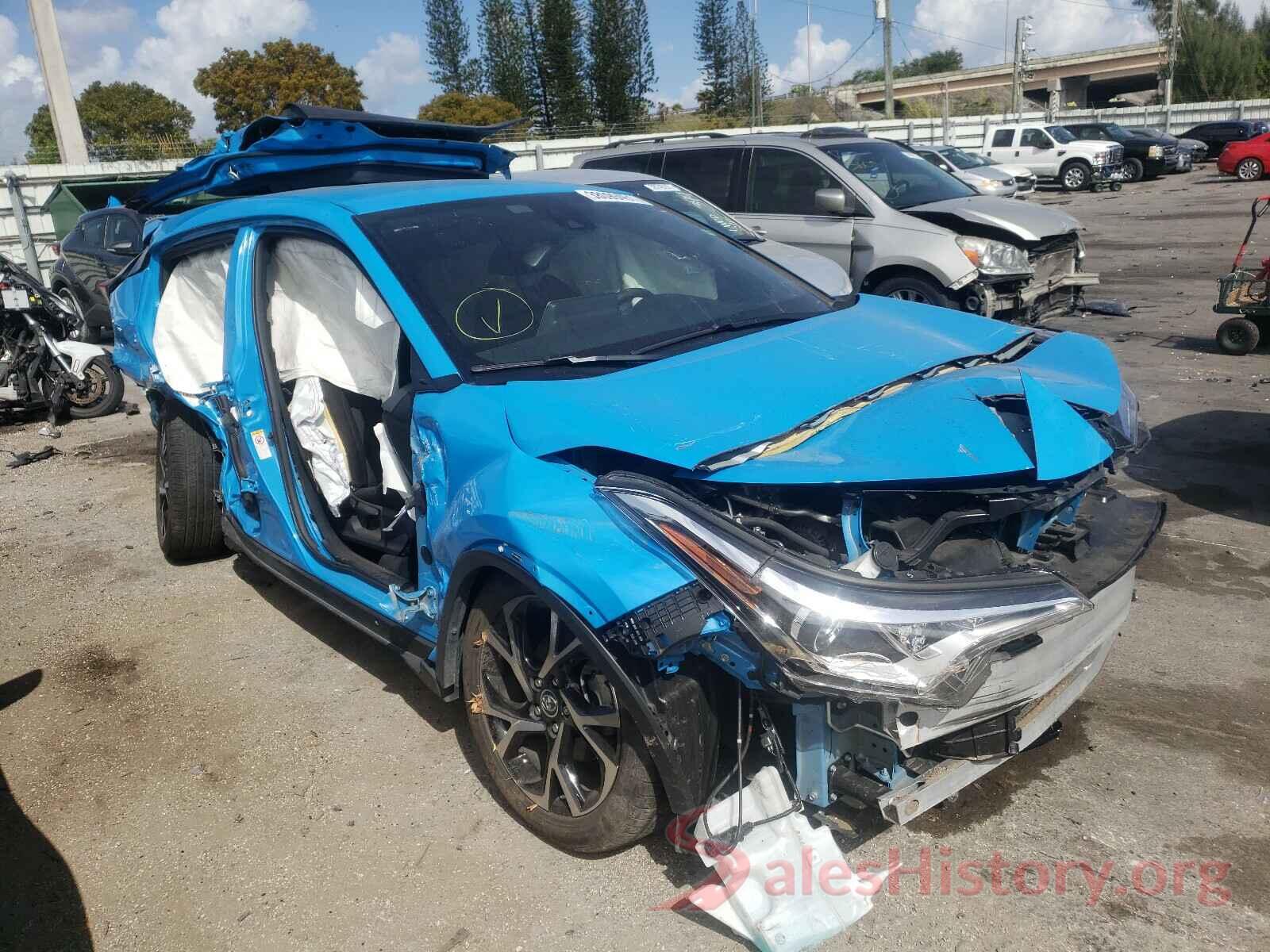 JTNKHMBX0K1053602 2019 TOYOTA C-HR