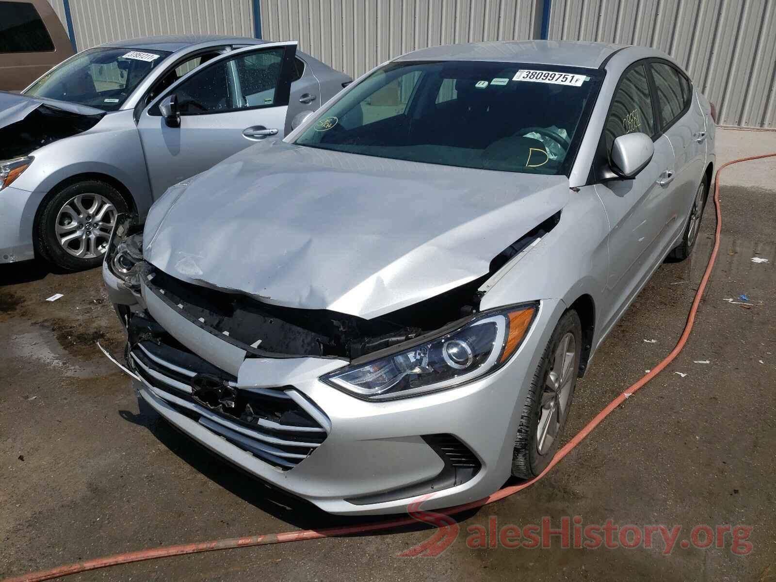 KMHD84LF8JU493501 2018 HYUNDAI ELANTRA