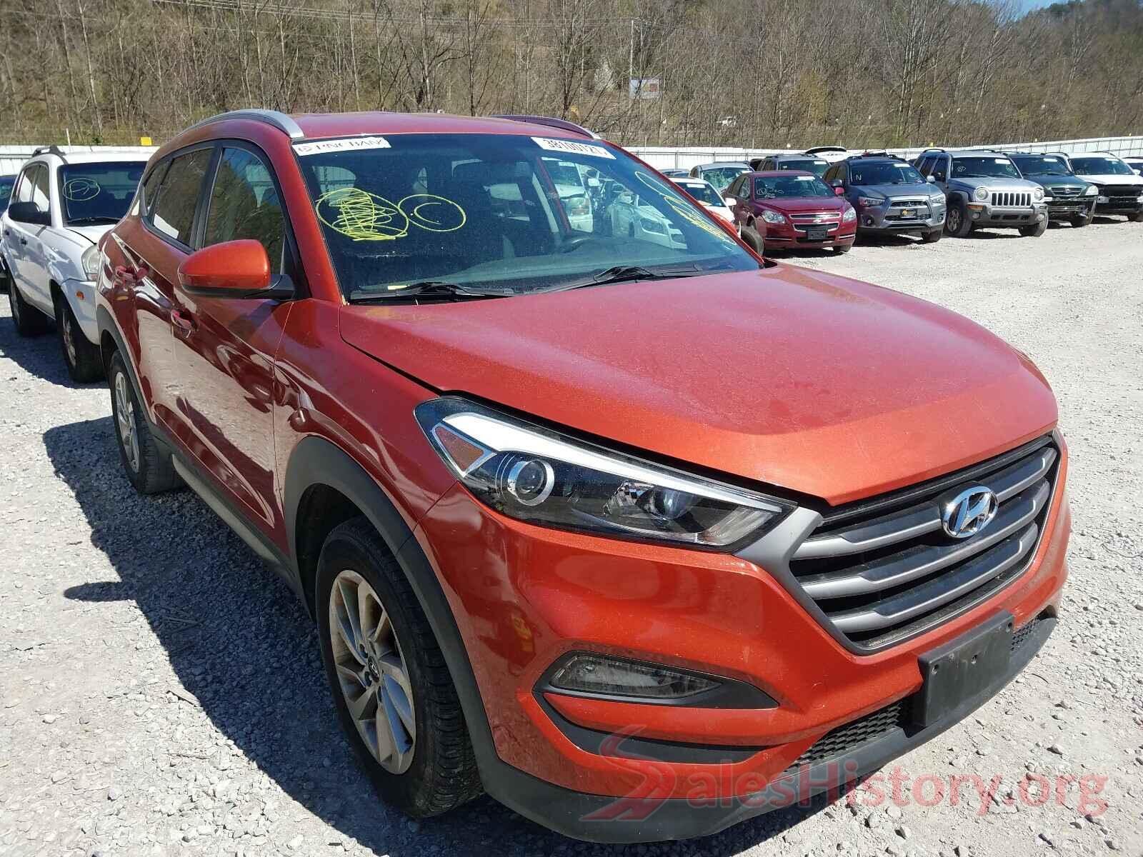 KM8J3CA45GU097323 2016 HYUNDAI TUCSON