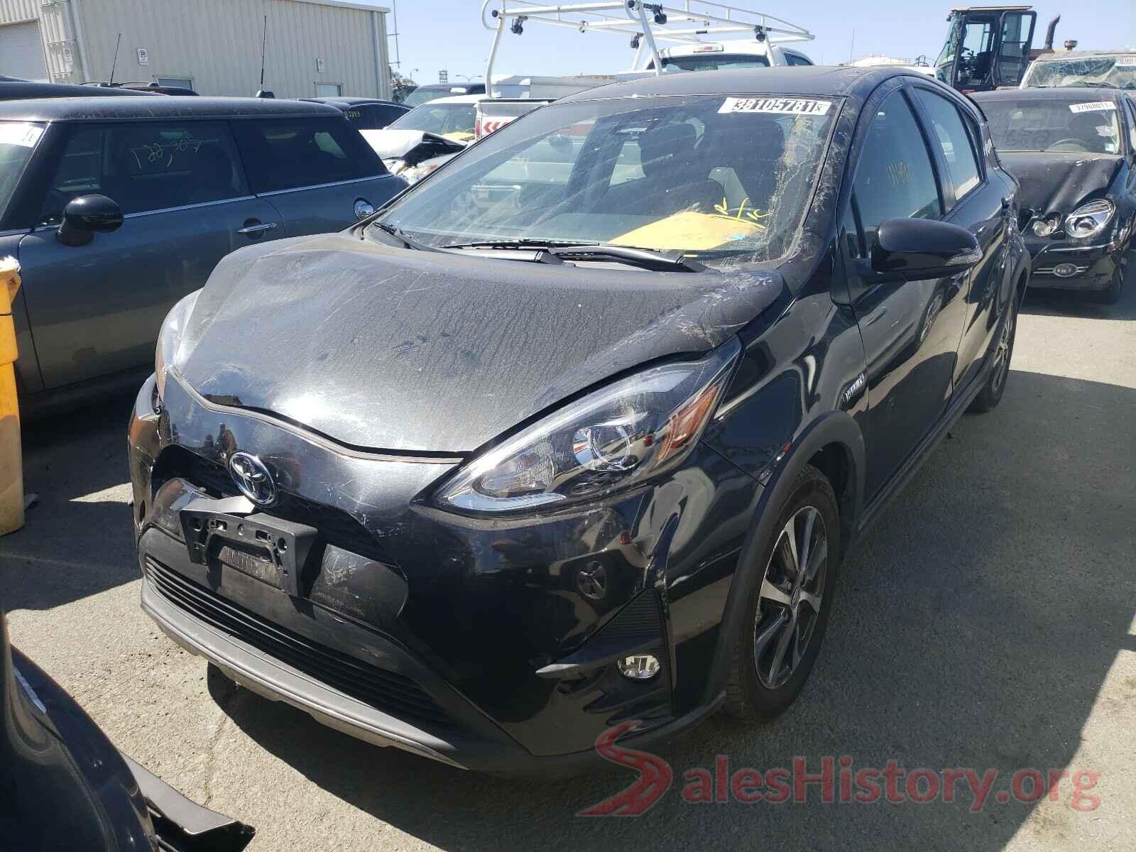 JTDKDTB38J1606146 2018 TOYOTA PRIUS