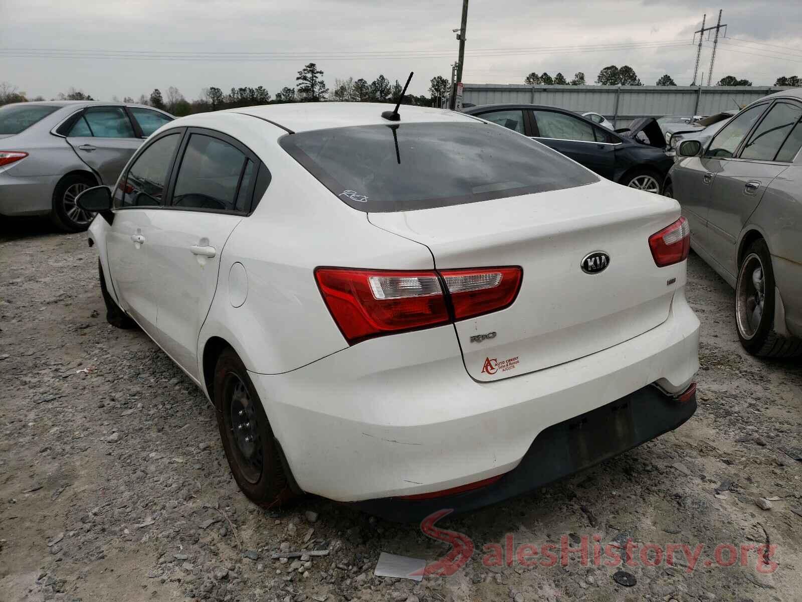 KNADM4A3XG6646477 2016 KIA RIO