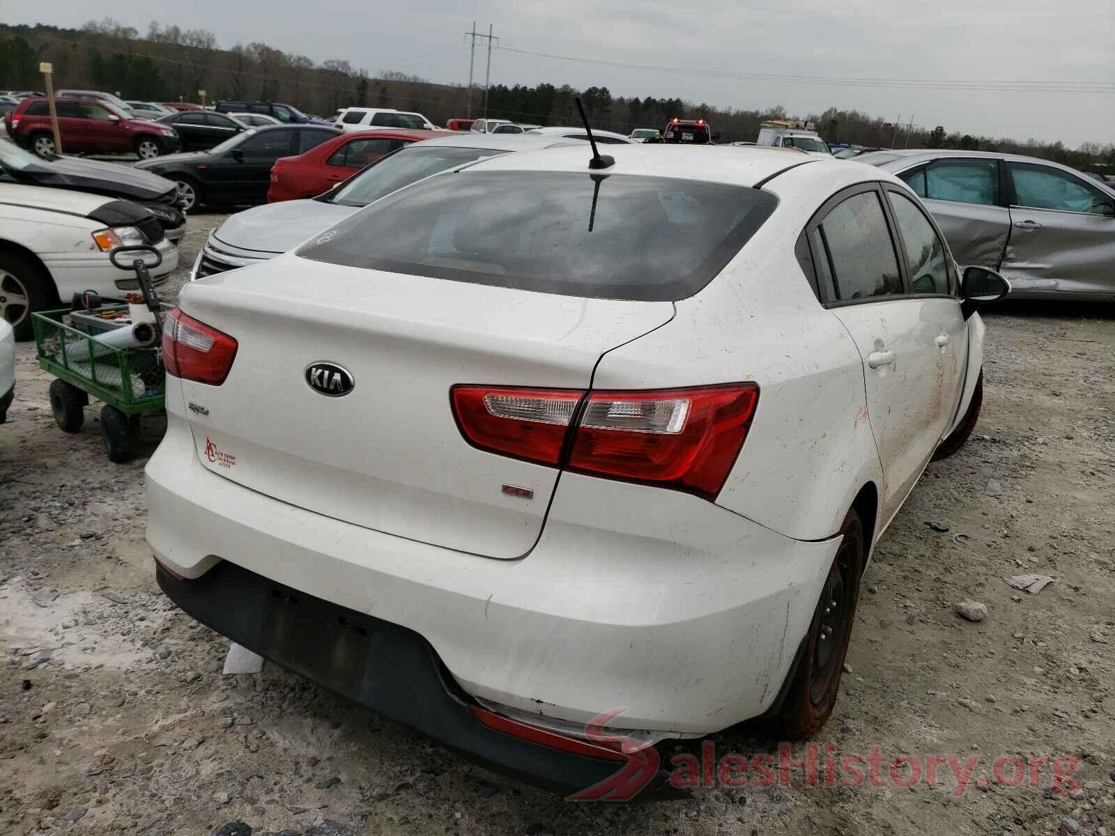 KNADM4A3XG6646477 2016 KIA RIO