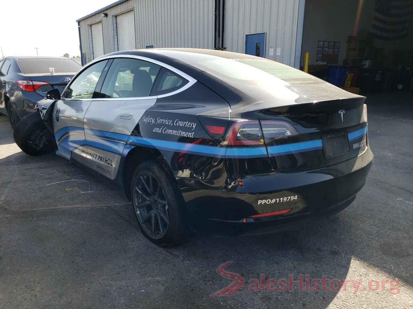 5YJ3E1EA7KF394574 2019 TESLA MODEL 3