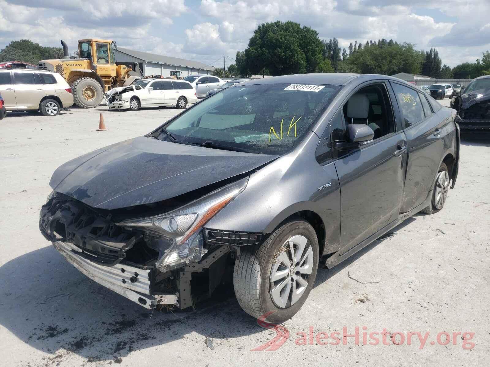 JTDKARFU8G3006853 2016 TOYOTA PRIUS