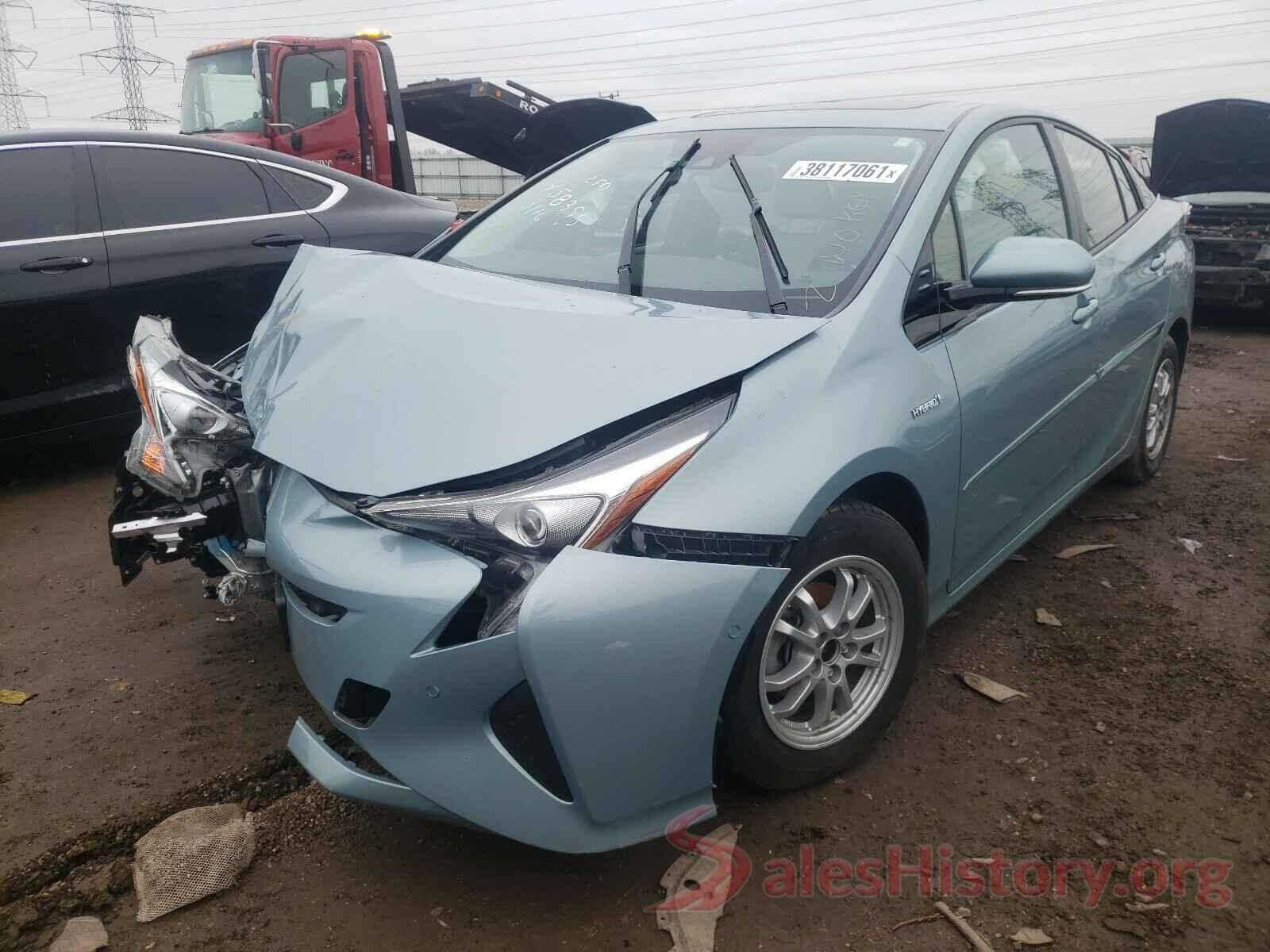 JTDKARFU5J3551481 2018 TOYOTA PRIUS