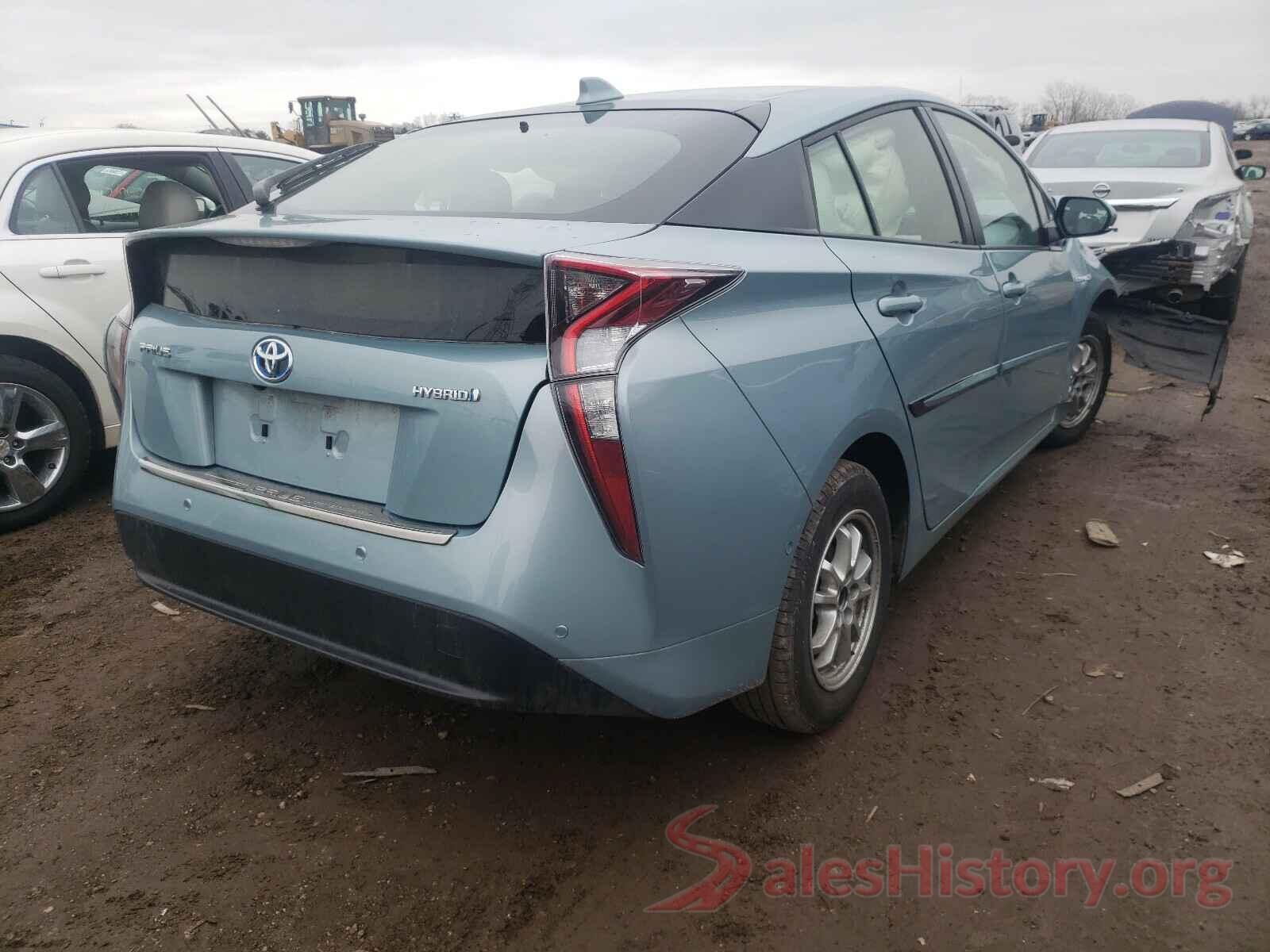 JTDKARFU5J3551481 2018 TOYOTA PRIUS