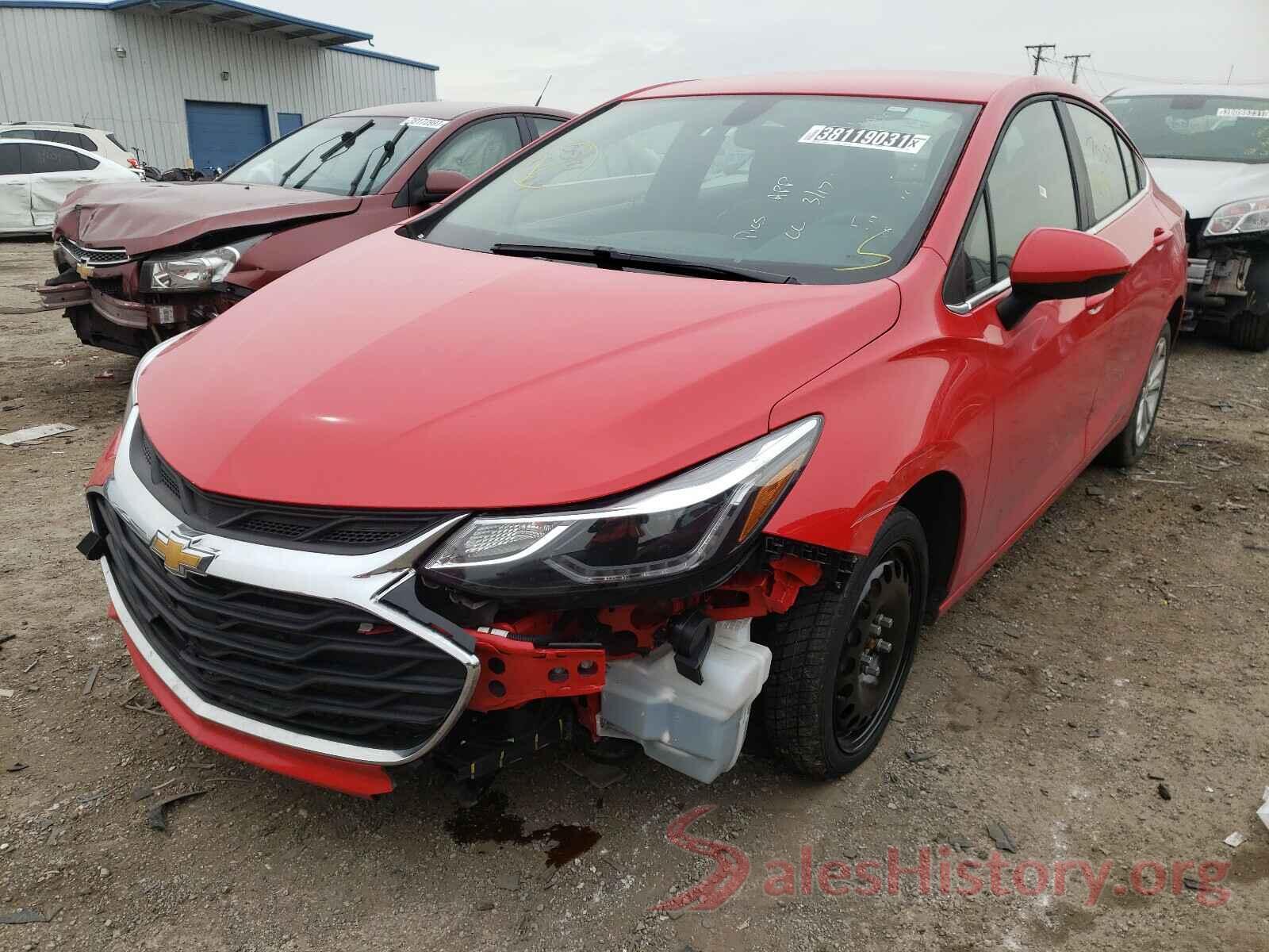 1G1BE5SM8K7116931 2019 CHEVROLET CRUZE