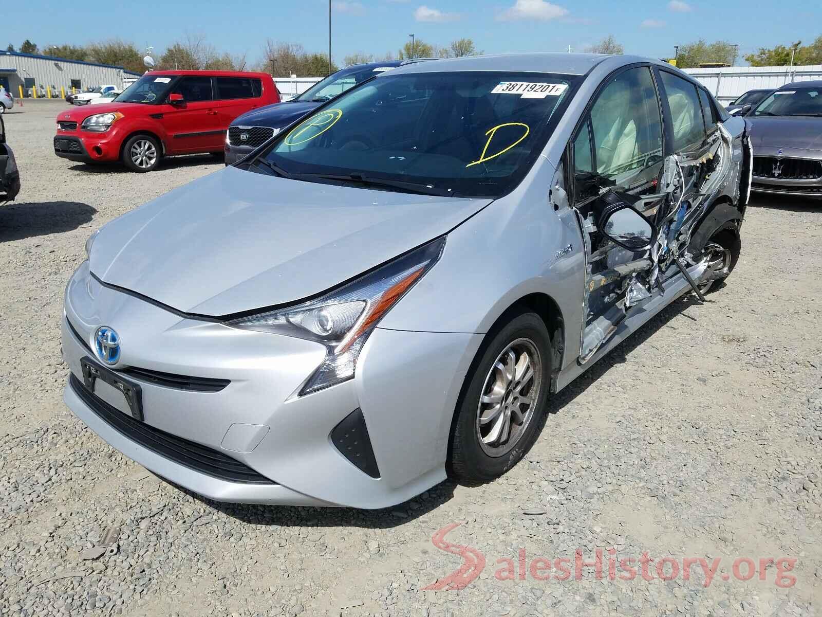 JTDKBRFU9G3018863 2016 TOYOTA PRIUS