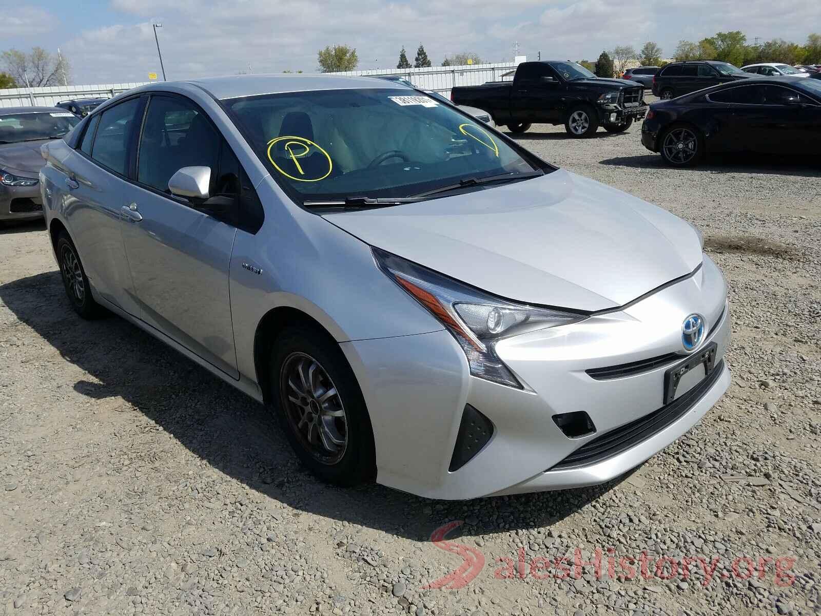 JTDKBRFU9G3018863 2016 TOYOTA PRIUS